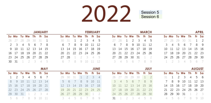 2022 Summer Session